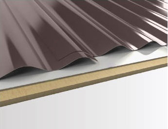 1/2” Corrugated Panel Overlap Detail