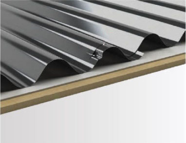 7/8” Corrugated Panel Overlap Detail