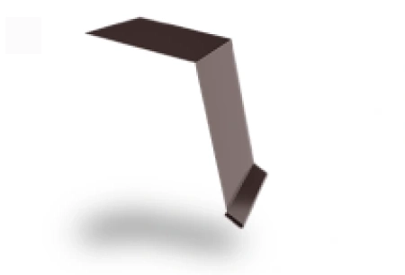 4-inch Eave Trim – Standard edge flashing for metal roofs
