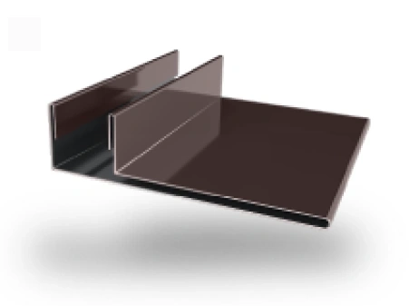 F-Trim – Soffit or siding starter trim
