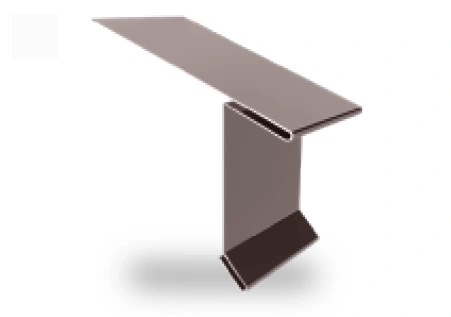 Style-D Eave Trim – Decorative drip edge for roof perimeter