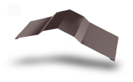 Vented Ridge Cap – Exhaust ridge flashing for airflow